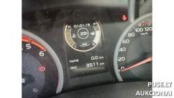 Traktoriai, savaeigės mašinos, priekabos, puspriekabės - Lengvasis automobilis ISUZU	D-MAX Inv. nr. 12300000021
