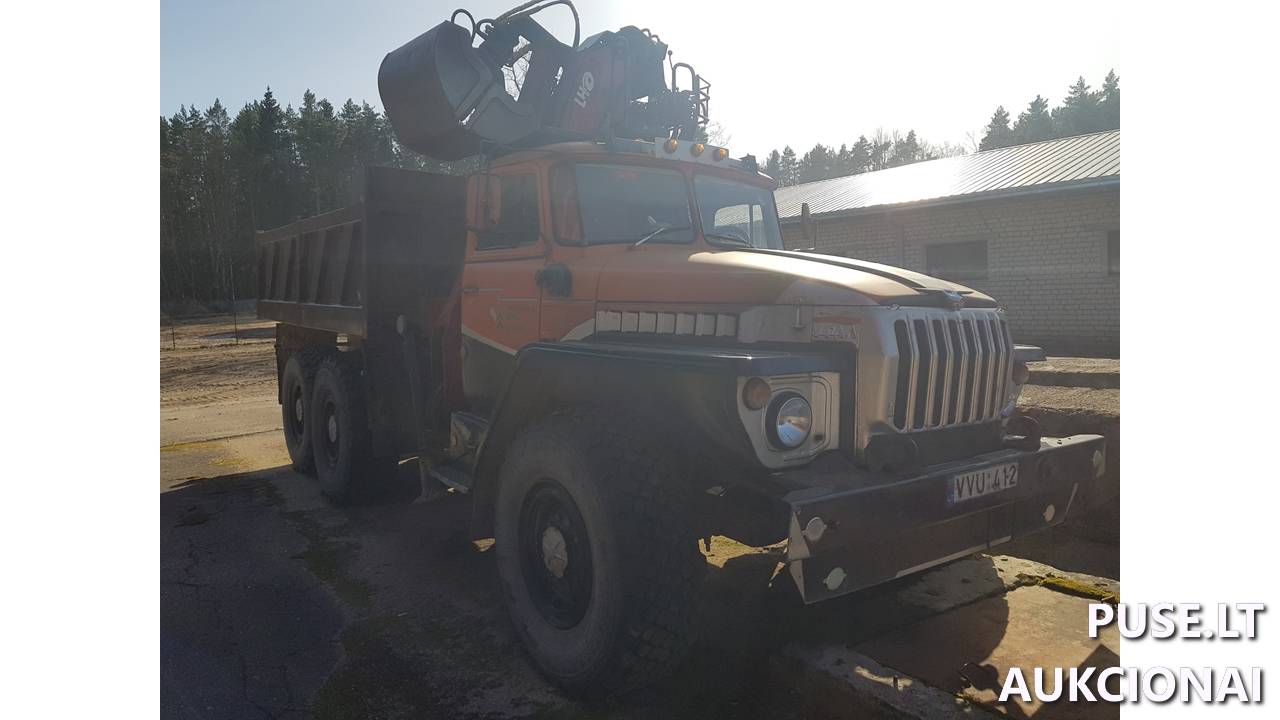 Savivartis URAL 375 Inv. nr. 36-3169T Traktoriai, savaeigės mašinos, priekabos, puspriekabės 3