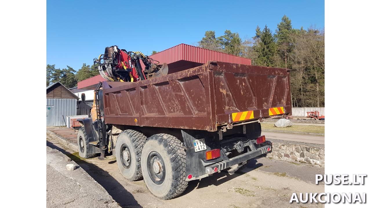 Savivartis URAL 375 Inv. nr. 36-3169T Traktoriai, savaeigės mašinos, priekabos, puspriekabės 5
