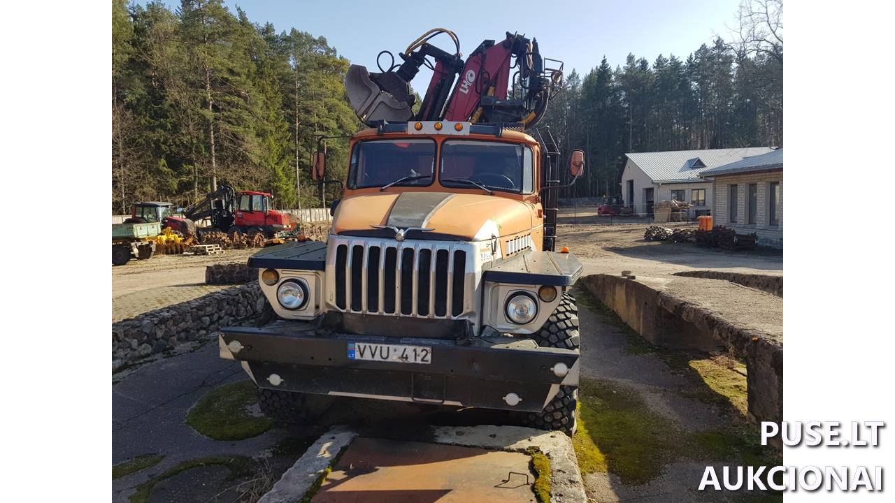 Savivartis URAL 375 Inv. nr. 36-3169T Traktoriai, savaeigės mašinos, priekabos, puspriekabės 6