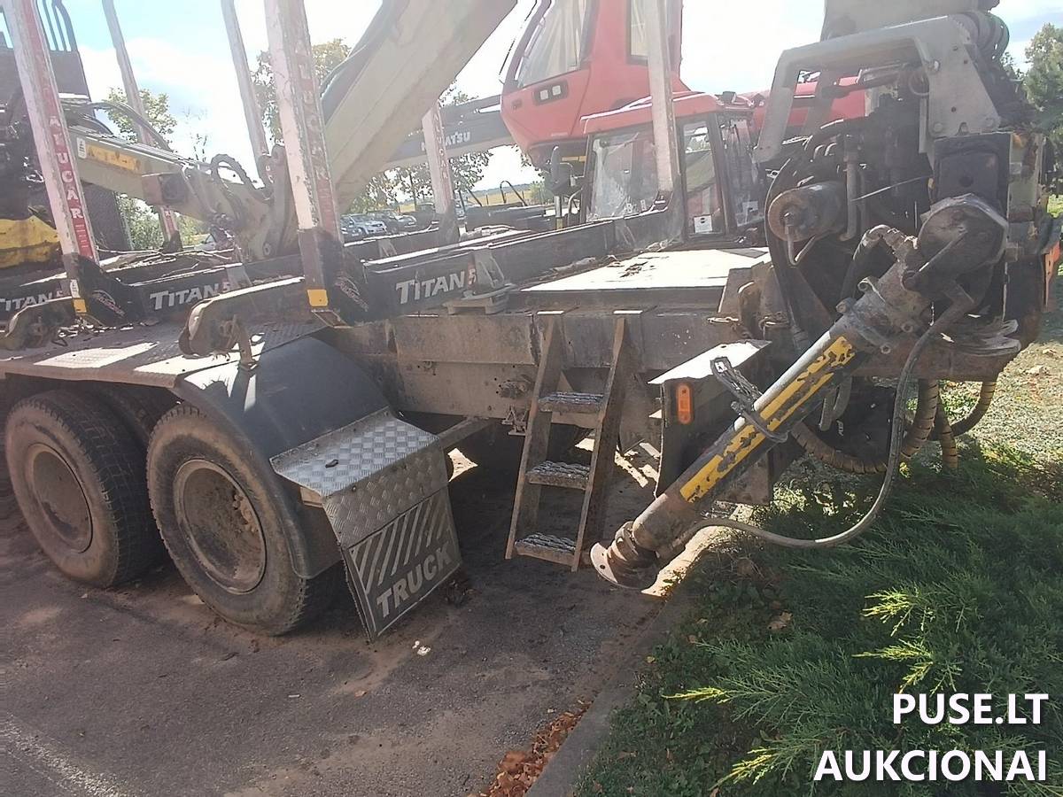 Miškovežis KAMAZ	65111 Inv. nr. 35-1-24-30 Traktoriai, savaeigės mašinos, priekabos, puspriekabės 7