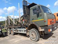 Traktoriai, savaeigės mašinos, priekabos, puspriekabės - Miškovežis KAMAZ	65111 Inv. nr. 35-1-24-30