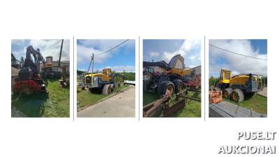 Traktorius MEKIRTĖ ECO LOG 688 aukcione 132490 EUR pradine kaina