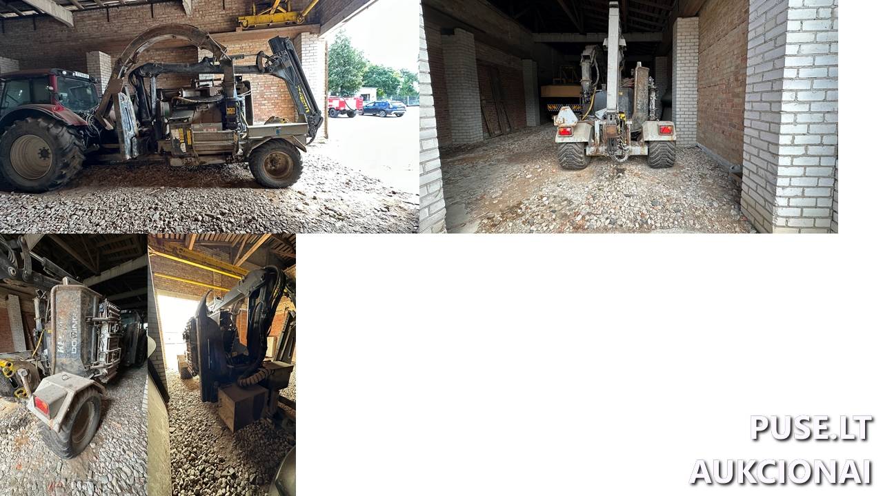 Medienos smulkintuvas KESLA  Inv. Nr. 32-26006642 Traktoriai, savaeigės mašinos, priekabos, puspriekabės 1