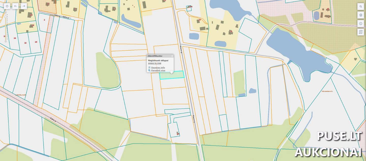 Žemės sklypas Sklypai Šakių g., Lekėčiai, Lekėčių sen., Šakių r. sav. 1