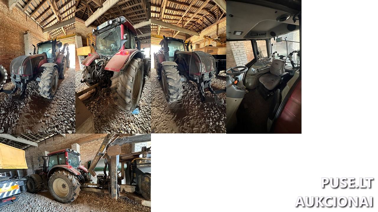 Ratinis traktorius VALTRA T213 Inv. Nr. 32-26006641 Traktoriai, savaeigės mašinos, priekabos, puspriekabės 1