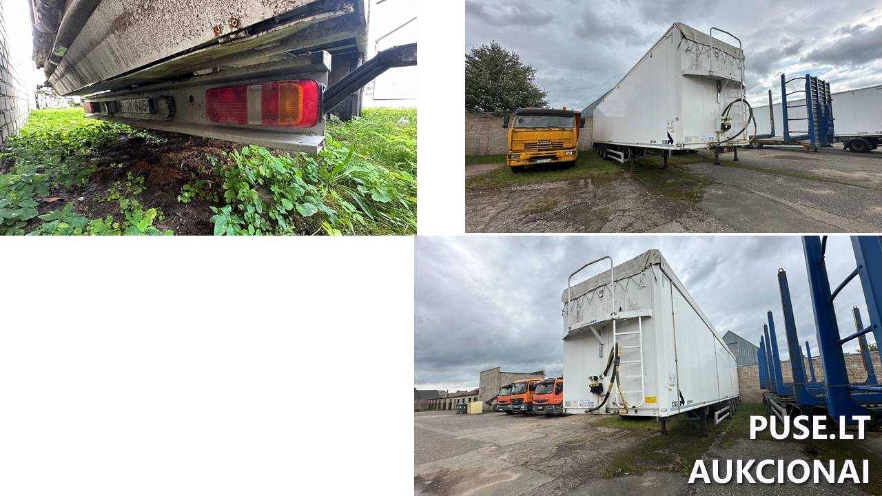 Puspriekabė STAS S300ZX Inv. nr. 32-26010381 Traktoriai, savaeigės mašinos, priekabos, puspriekabės 1