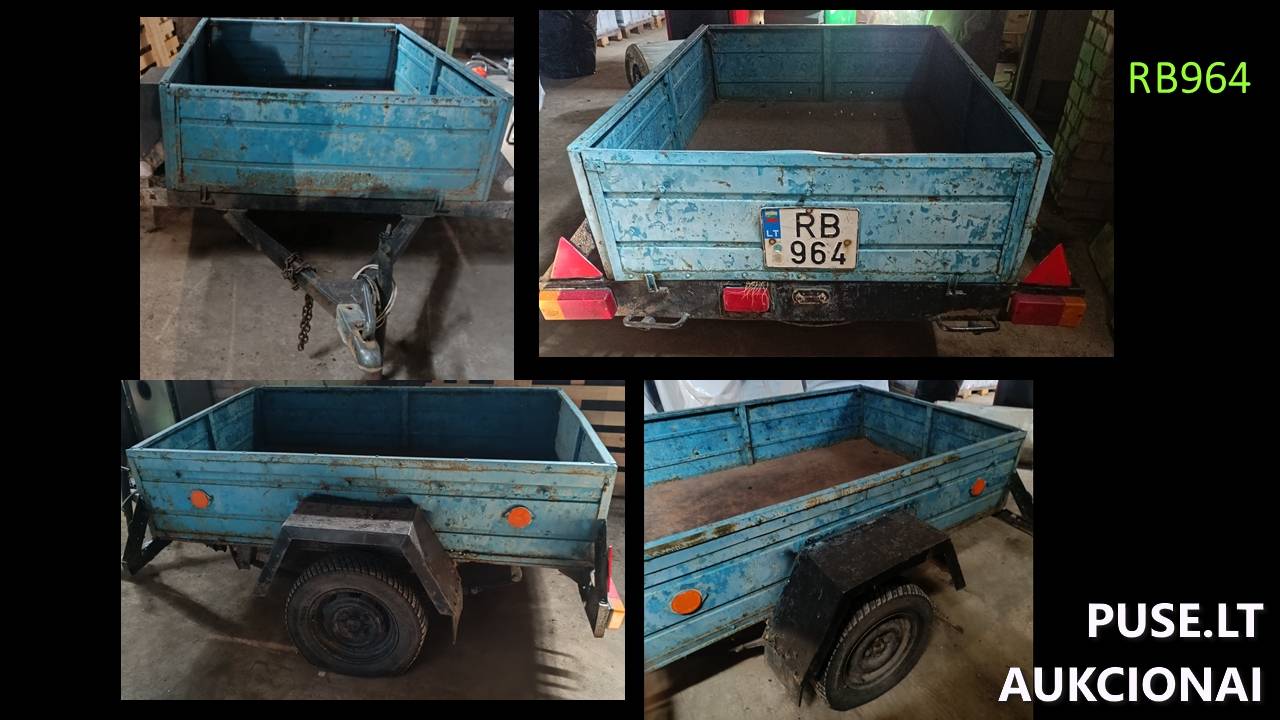 PRIEKABA BELAZ Inv. Nr. 404000006537 Traktoriai, savaeigės mašinos, priekabos, puspriekabės 1