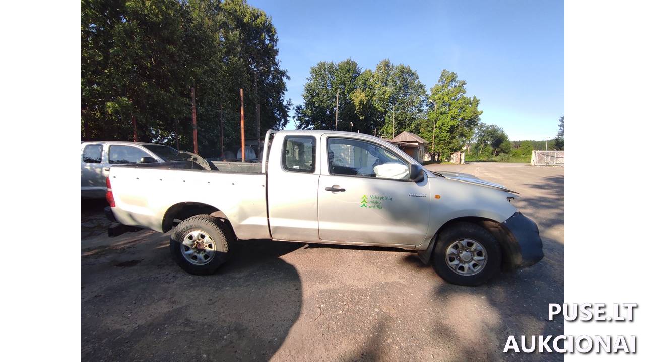 Lengvasis automobilis TOYOTA HILUX Inv. Nr. 30-1-50-538 Traktoriai, savaeigės mašinos, priekabos, puspriekabės 3