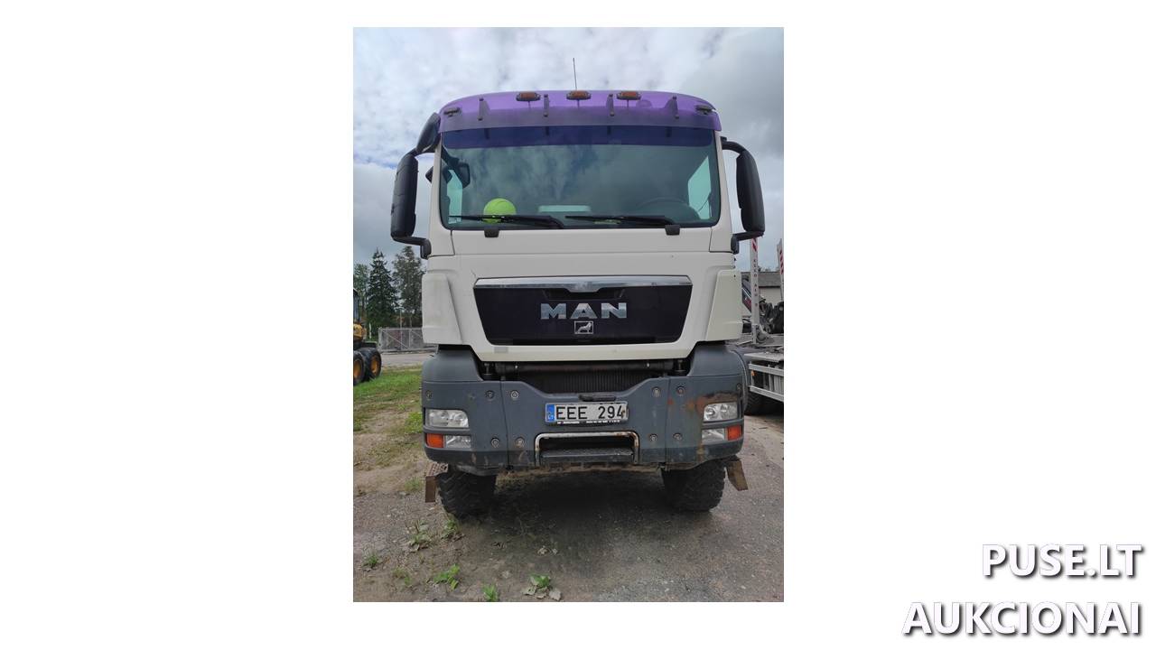 Vilkikas su manipuliatoriumi MAN TGS 26.400 Inv. Nr. 30-1-50-461 Traktoriai, savaeigės mašinos, priekabos, puspriekabės 3