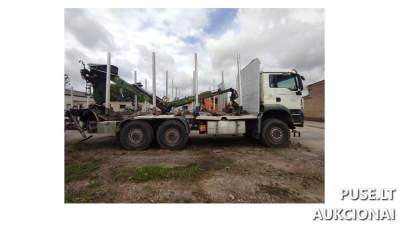 Vilkikas MAN TGS 26.400 su manipuliatoriumi aukcione nuo 13120 EUR