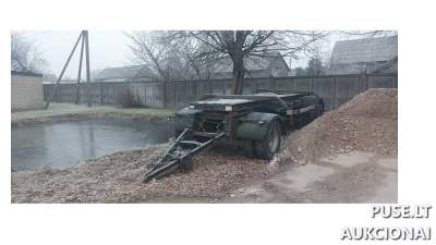 Miškovežio priekaba SOLOS02 aukcione nuo 1450 EUR – galimybė investuoti į technikos parko atnaujinimą