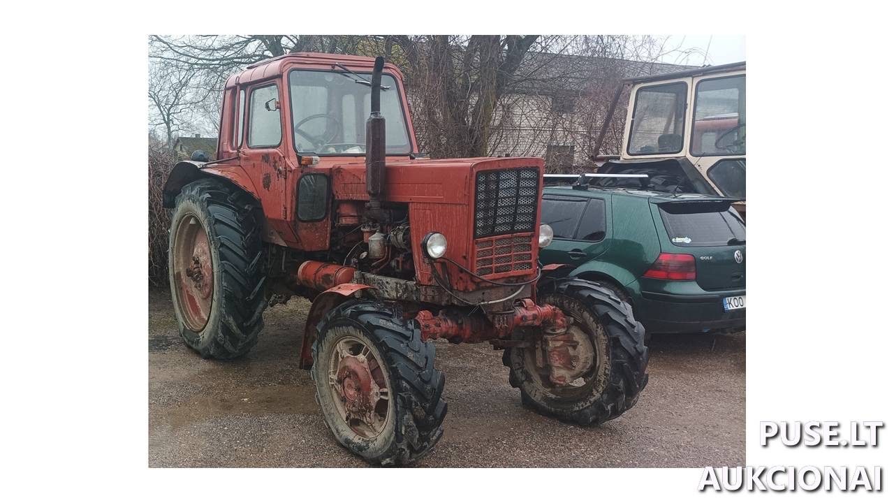 Ratinis traktorius MTZ 82 Inv. nr. 30-1-41-156 Traktoriai, savaeigės mašinos, priekabos, puspriekabės 4