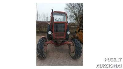Parduodamas ratinis traktorius MTZ 82 aukcione nuo 290 EUR - technika Šilutės rajone