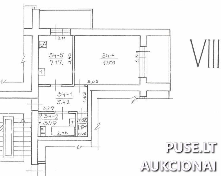 Butas Patalpos/Butai Sedulinos al. 7, 31124 Visaginas, Visagino sav. 3