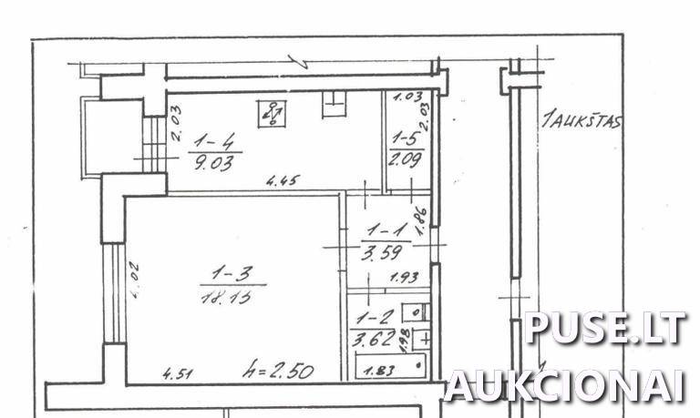 Butas Patalpos/Butai Taikos pr. 88, 31217 Visaginas, Visagino sav. 13