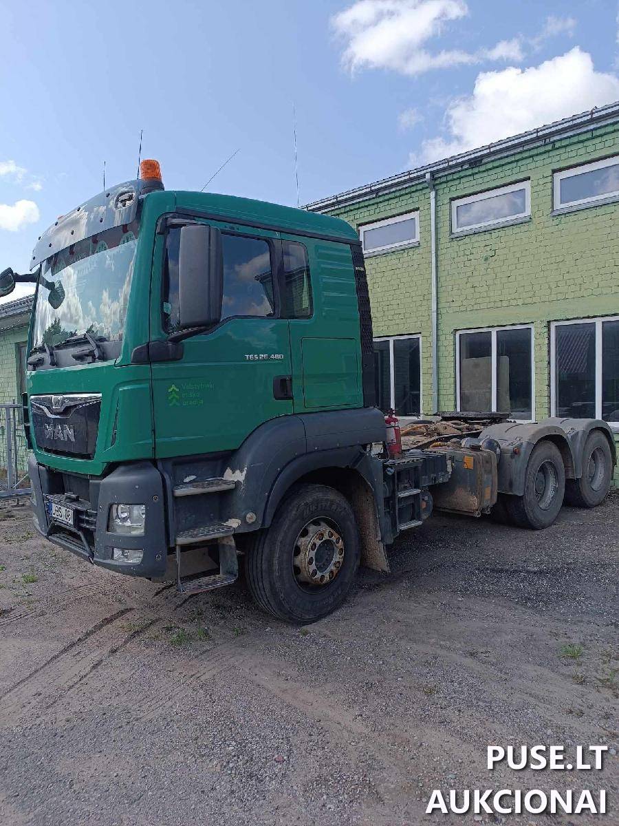 Vilkikas MAN TGS Inv. nr. 27-180024 Traktoriai, savaeigės mašinos, priekabos, puspriekabės 1