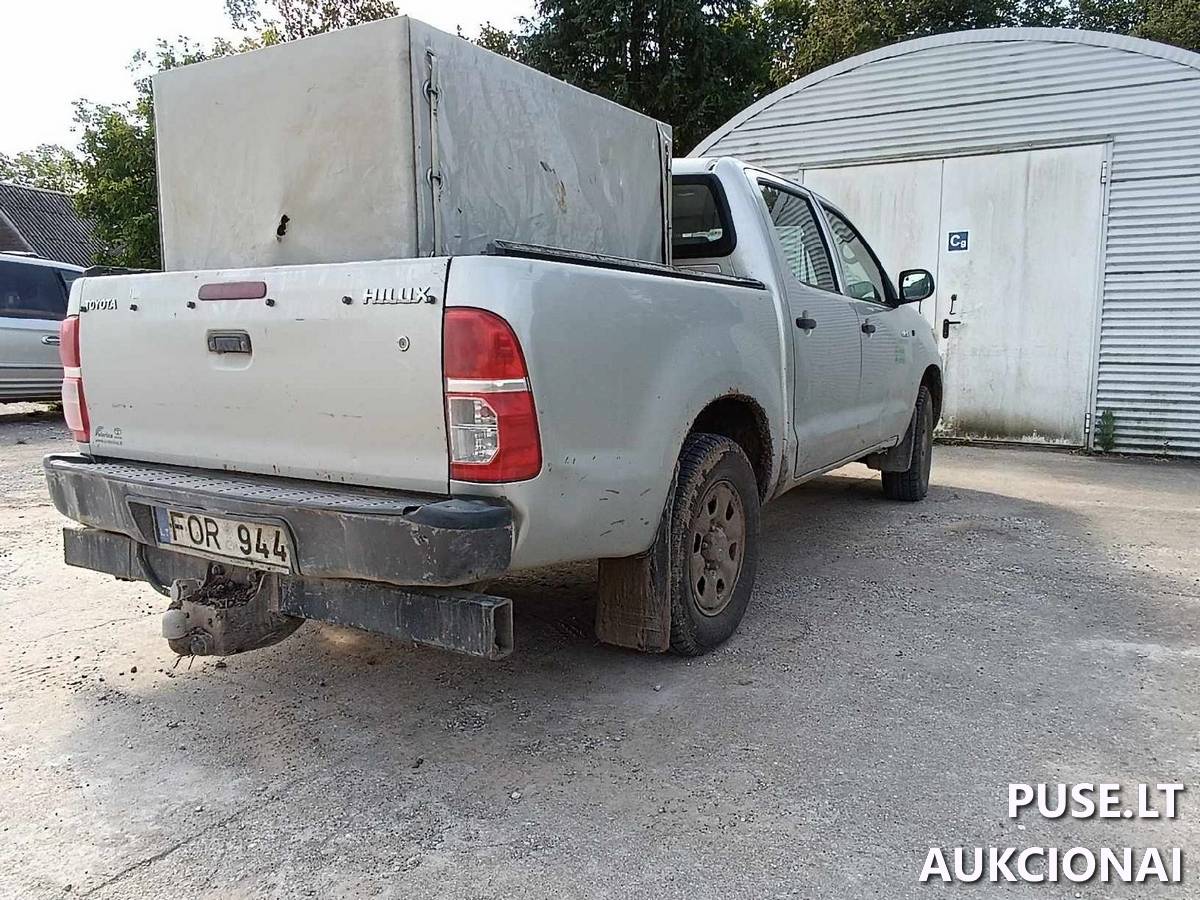 Lengvasis automobilis TOYOTA HILUX Inv. Nr. 27-180012 Traktoriai, savaeigės mašinos, priekabos, puspriekabės 3