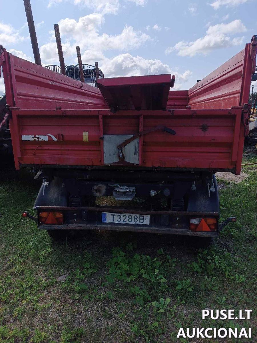 Traktoriaus priekaba METAL-FACH T710/1 Inv. Nr. 27-420023 Traktoriai, savaeigės mašinos, priekabos, puspriekabės 1