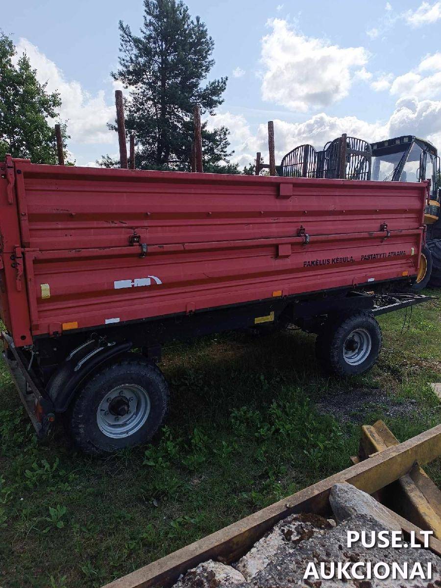 Traktoriaus priekaba METAL-FACH T710/1 Inv. Nr. 27-420023 Traktoriai, savaeigės mašinos, priekabos, puspriekabės 3