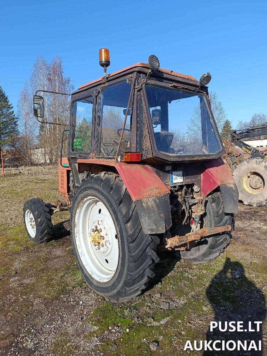 Ratinis traktorius MTZ-BELARUS 82.1 Inv. nr. 27-150617 Traktoriai, savaeigės mašinos, priekabos, puspriekabės 1