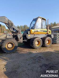 Traktoriai, savaeigės mašinos, priekabos, puspriekabės - Medkirtė PONSSE FOX Inv. Nr. 27-420029