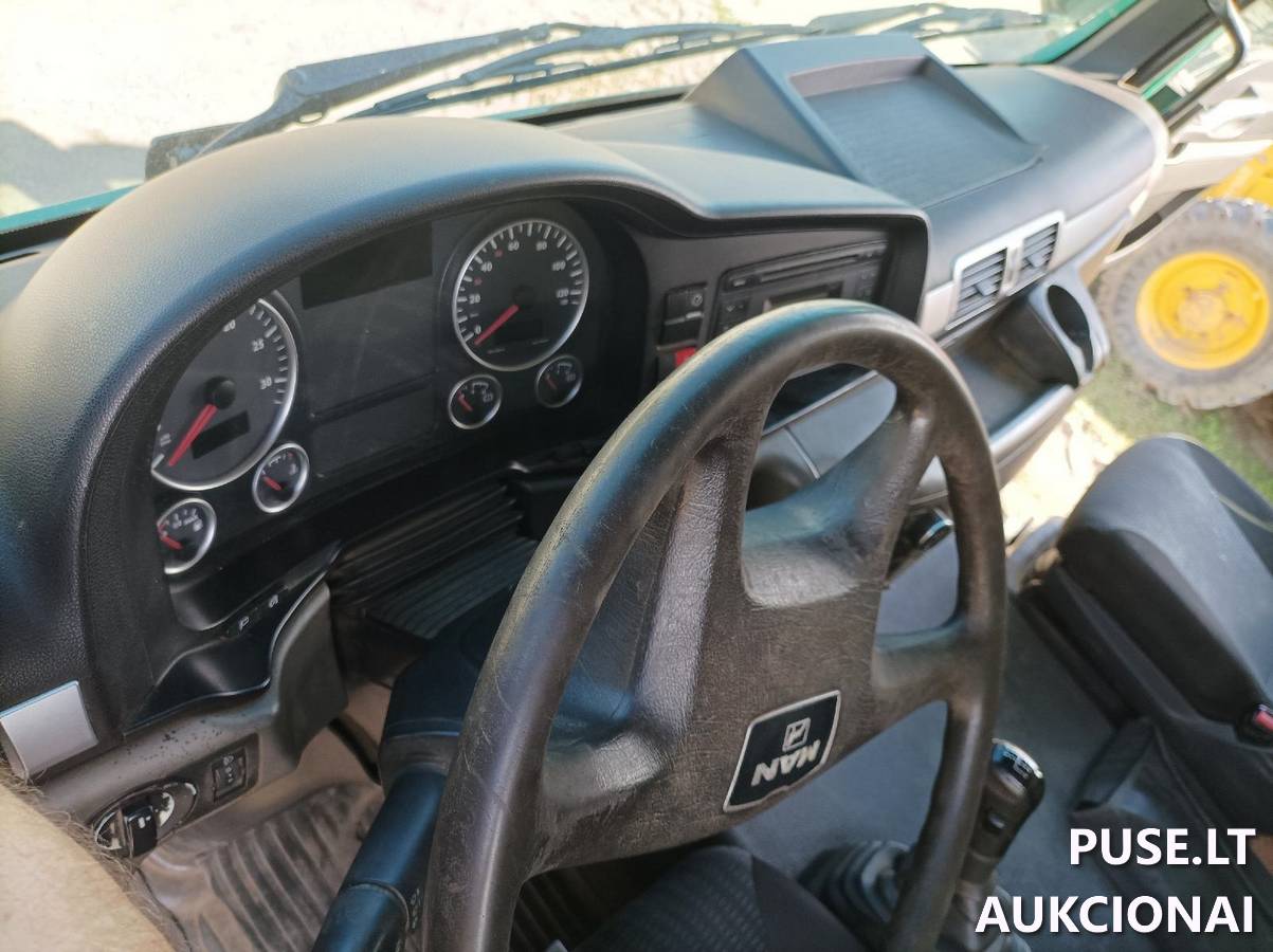 Automašina MAN TGS 33.480 (medienvežis) Inv. nr. 24-42811 Traktoriai, savaeigės mašinos, priekabos, puspriekabės 7