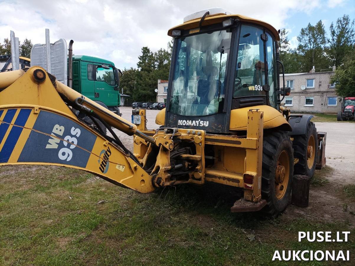 Ekskavatorinis krautuvas Komatsu Inv. Nr. 34-4131360 Traktoriai, savaeigės mašinos, priekabos, puspriekabės 5