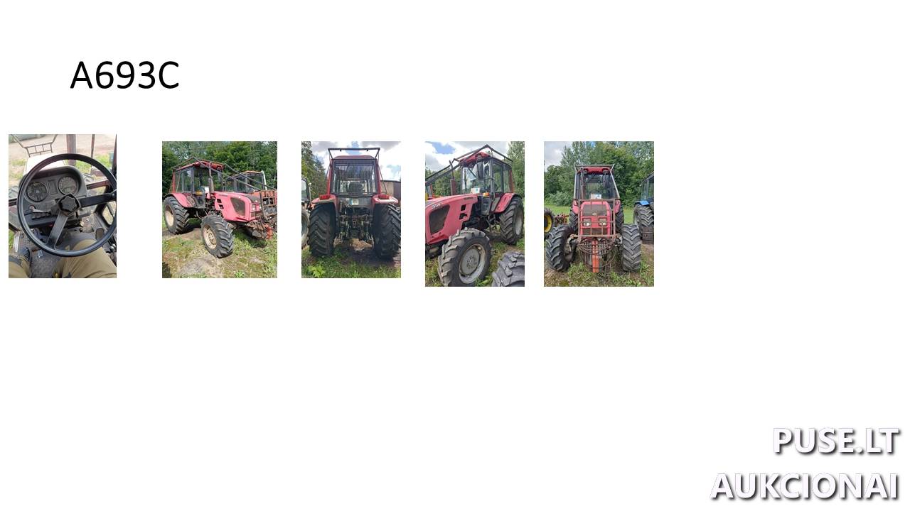 Ratinis traktorius MTZ-BELARUS 920 Inv. nr. 01-1008 Traktoriai, savaeigės mašinos, priekabos, puspriekabės 1