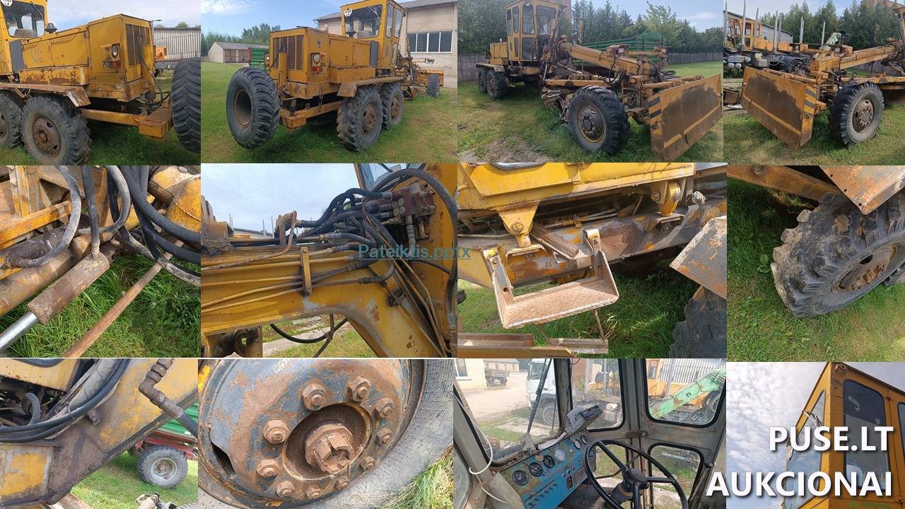 Greideris	DZ 180 Inv. Nr. 08-142867 Traktoriai, savaeigės mašinos, priekabos, puspriekabės 1