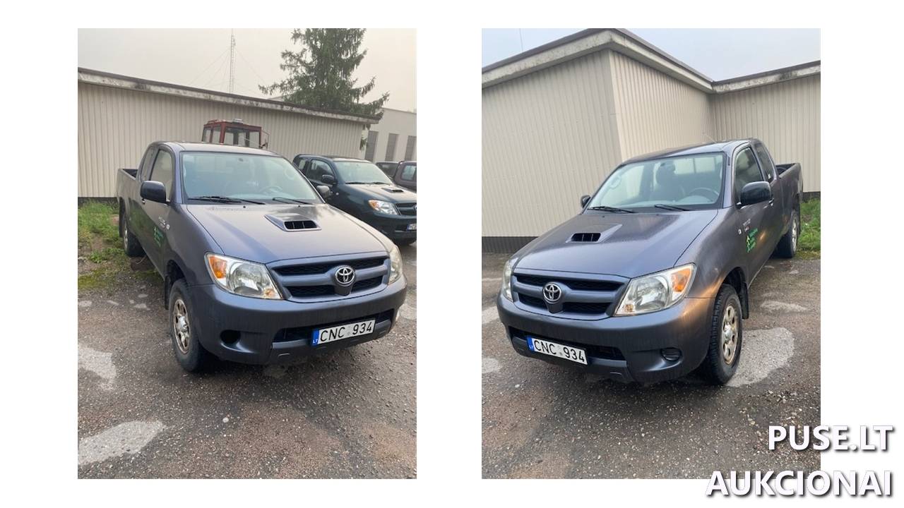 Lengvasis automobilis TOYOTA HILUX Inv. nr. 14-150390 Traktoriai, savaeigės mašinos, priekabos, puspriekabės 3