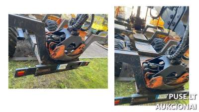 Medvežis BMF XXL priekaba parduodama pradiniu 6120 EUR kainos aukcione Kretingoje