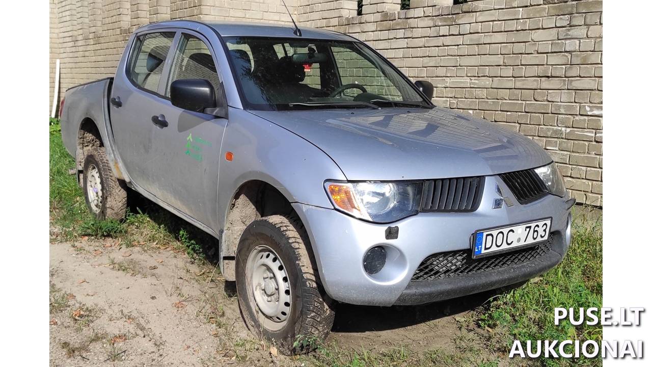 Lengvasis automobilis	MITSUBISHI	L200 Inv. Nr. 12-2506 Traktoriai, savaeigės mašinos, priekabos, puspriekabės 3