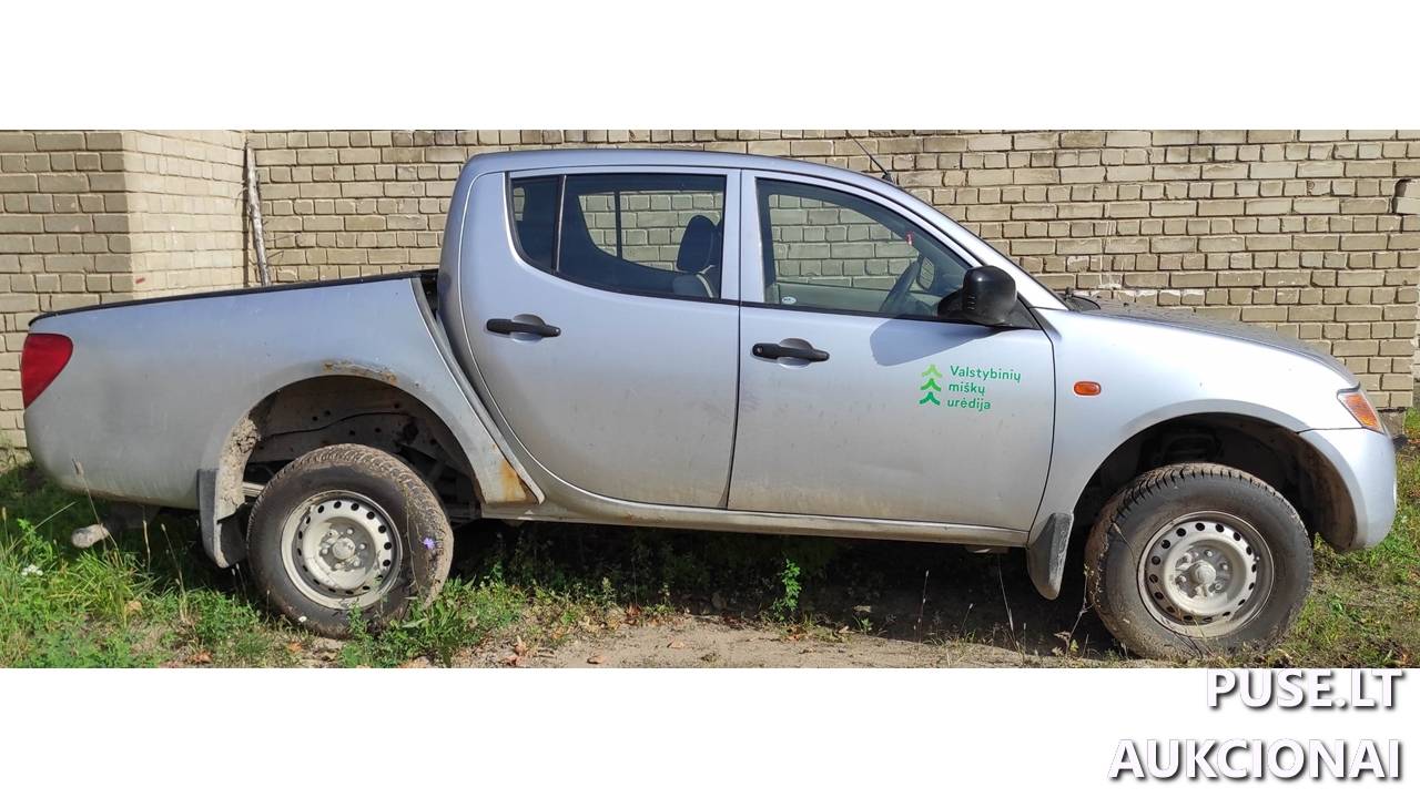 Lengvasis automobilis	MITSUBISHI	L200 Inv. Nr. 12-2506 Traktoriai, savaeigės mašinos, priekabos, puspriekabės 5
