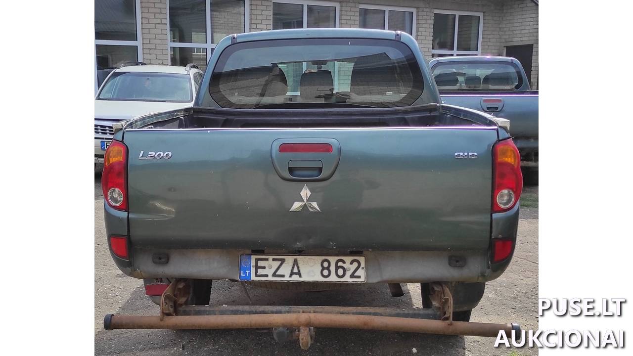 Lengvasis automobilis	MITSUBISHI	L200 Inv. Nr. 12-2559 Traktoriai, savaeigės mašinos, priekabos, puspriekabės 5