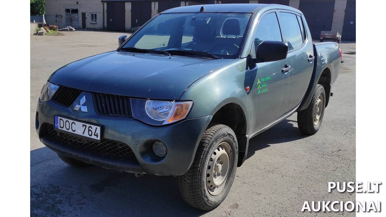 Lengvasis automobilis MITSUBISHI L200 Inv. nr. 12-2508 Traktoriai, savaeigės mašinos, priekabos, puspriekabės 3
