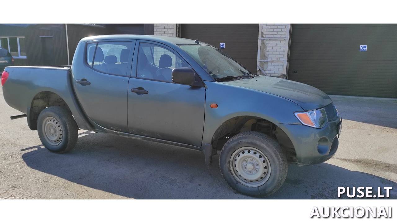 Lengvasis automobilis MITSUBISHI L200 Inv. nr. 12-2508 Traktoriai, savaeigės mašinos, priekabos, puspriekabės 4