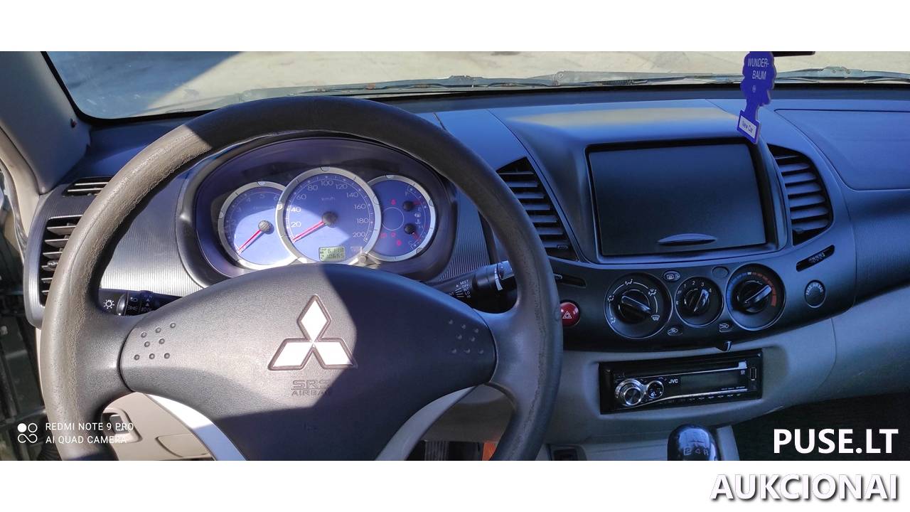 Lengvasis automobilis MITSUBISHI L200 Inv. nr. 12-2508 Traktoriai, savaeigės mašinos, priekabos, puspriekabės 9