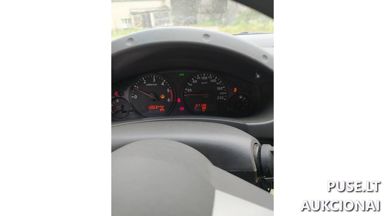 Lengvasis automobilis NISSAN NAVARA Inv. nr. 09-16-03-000527 Traktoriai, savaeigės mašinos, priekabos, puspriekabės 1