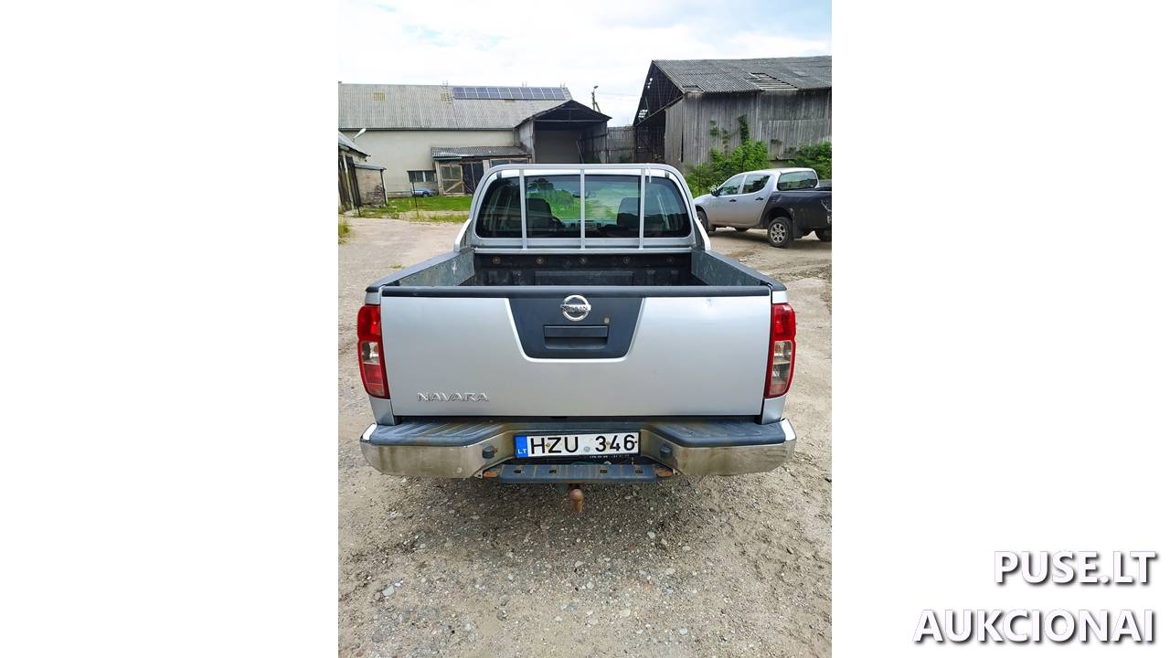 Lengvasis automobilis NISSAN NAVARA Inv. nr. 09-16-03-000527 Traktoriai, savaeigės mašinos, priekabos, puspriekabės 4
