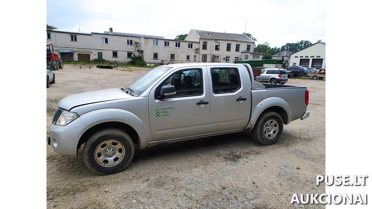 Lengvasis automobilis NISSAN NAVARA Inv. nr. 09-16-03-000527 Traktoriai, savaeigės mašinos, priekabos, puspriekabės 6