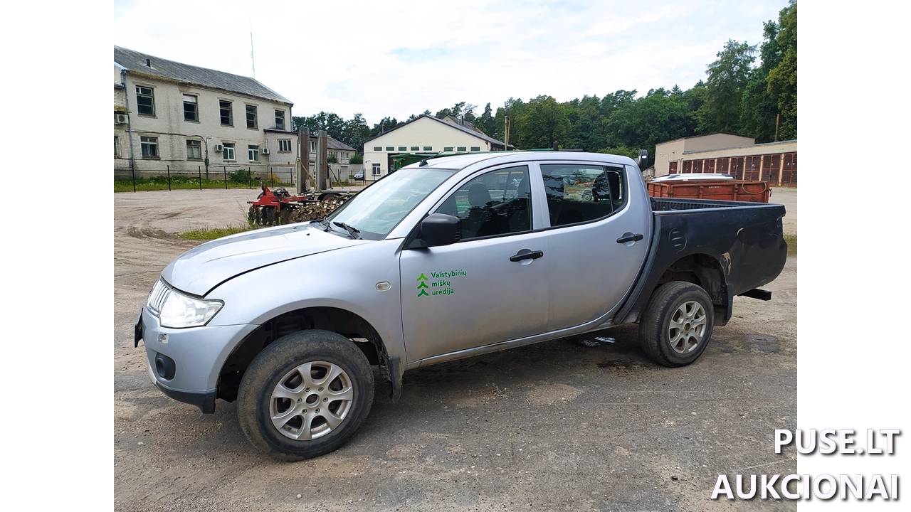 Lengvasis automobilis MITSUBISHI L200 Inv. nr. 09-16-01-000417 Traktoriai, savaeigės mašinos, priekabos, puspriekabės 5