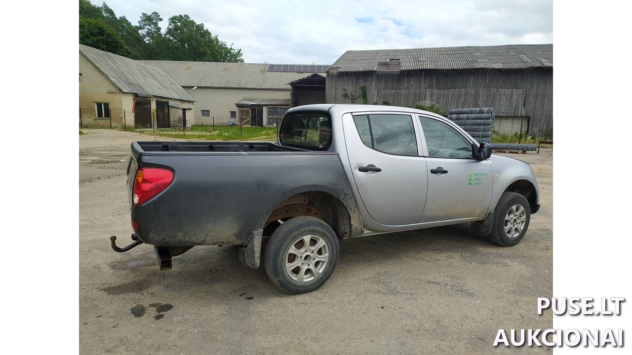 Lengvasis automobilis MITSUBISHI L200 Inv. nr. 09-16-01-000417 Traktoriai, savaeigės mašinos, priekabos, puspriekabės 6