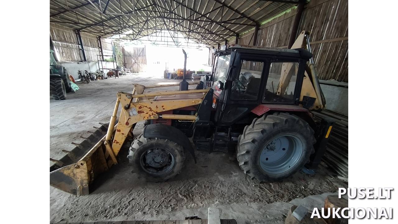 Ratinis ekskavatorius	MTZ	DEM Inv. Nr. 23-50112 Traktoriai, savaeigės mašinos, priekabos, puspriekabės 4