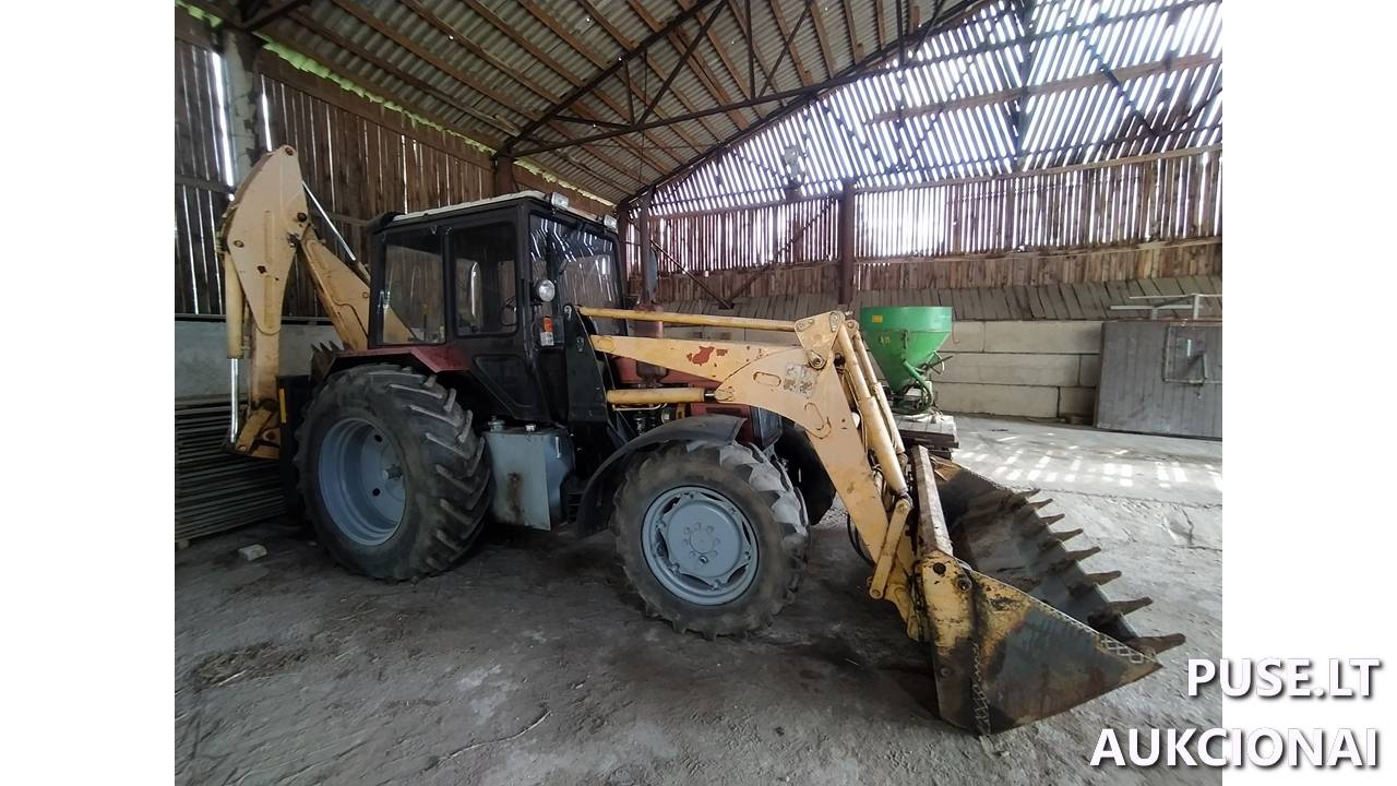 Ratinis ekskavatorius	MTZ	DEM Inv. Nr. 23-50112 Traktoriai, savaeigės mašinos, priekabos, puspriekabės 5