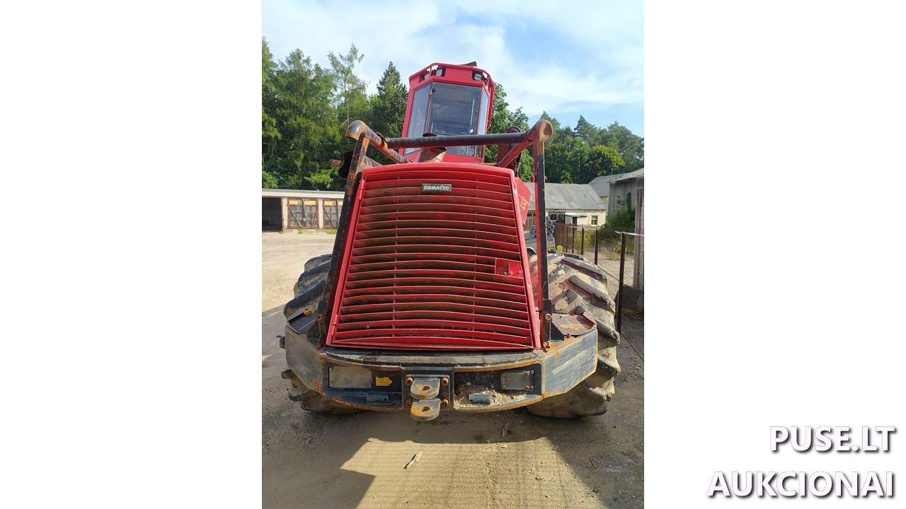 Medkirtė KOMATSU 931.1 Inv. Nr. 02-15050829 Traktoriai, savaeigės mašinos, priekabos, puspriekabės 4