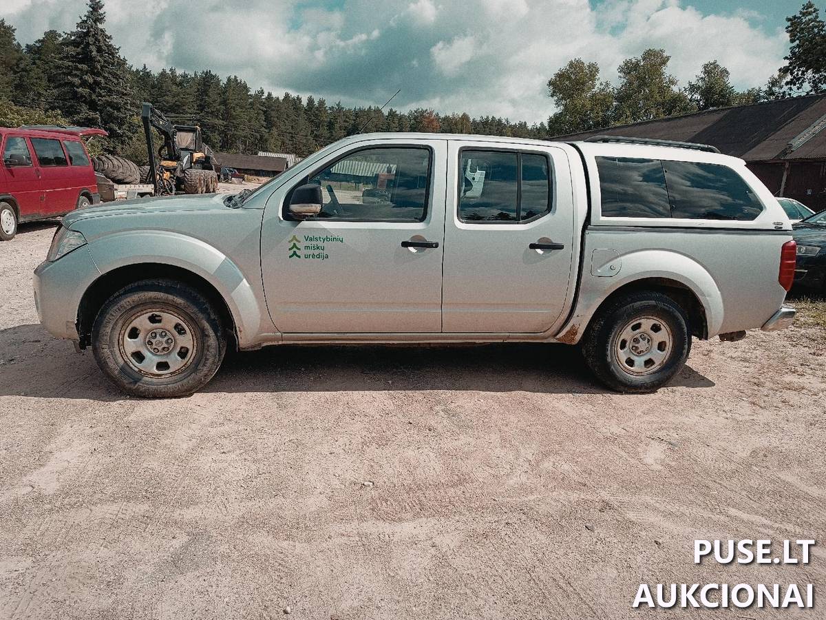 Lengvasis automobilis NISSAN NAVARA Inv. nr. 42-1106212 Traktoriai, savaeigės mašinos, priekabos, puspriekabės 10