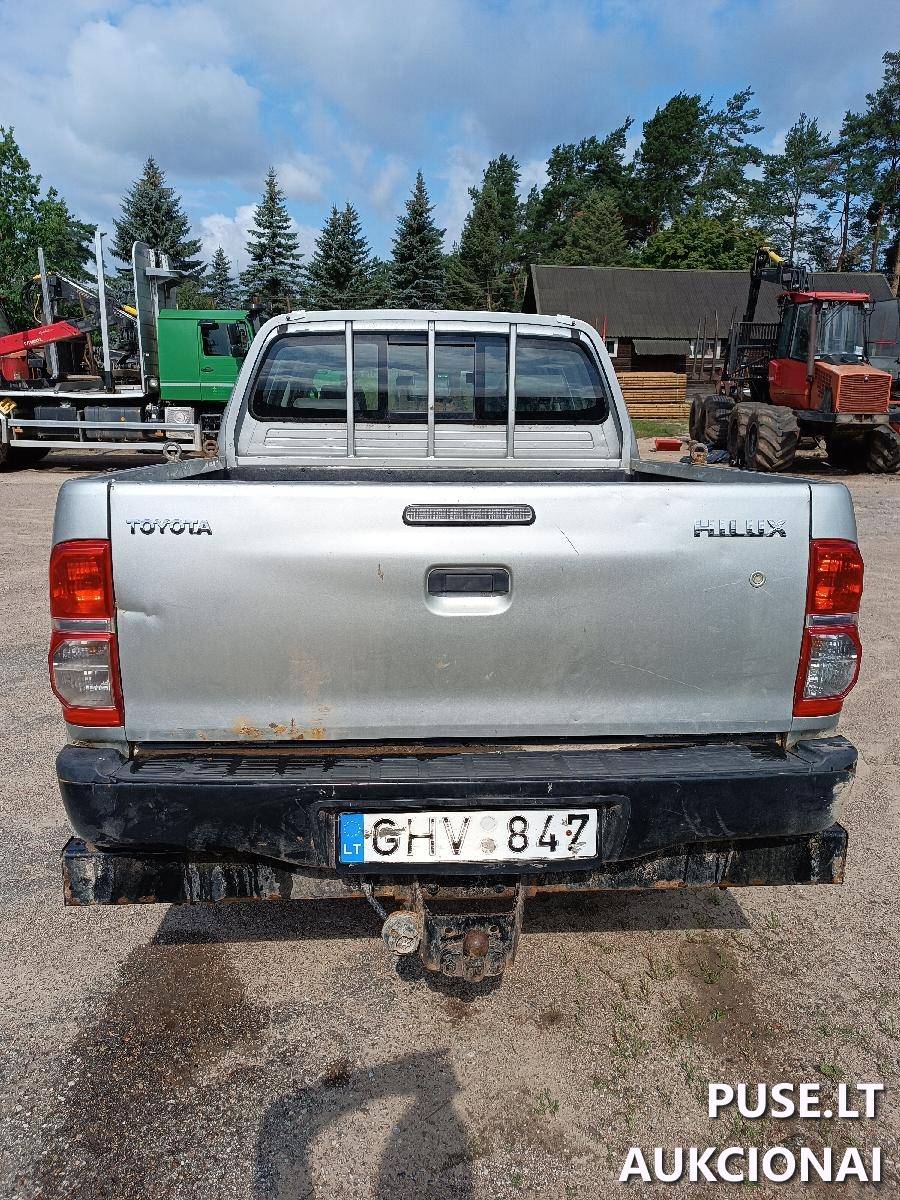 Lengvasis automobilis TOYOTA HILUX Inv. Nr. 06-03-85 Traktoriai, savaeigės mašinos, priekabos, puspriekabės 9