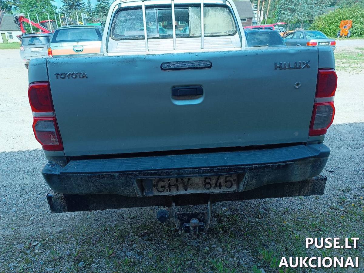 Lengvasis automobilis TOYOTA HILUX Inv. Nr. 06-03-84 Traktoriai, savaeigės mašinos, priekabos, puspriekabės 5