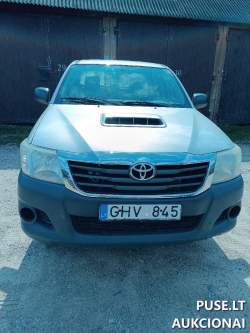Traktoriai, savaeigės mašinos, priekabos, puspriekabės - Lengvasis automobilis TOYOTA HILUX Inv. Nr. 06-03-84
